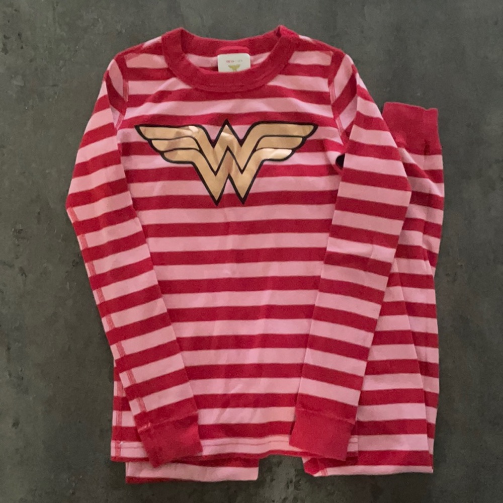 Hanna Anderson Wonder woman Organic Cotton Pajamas